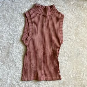 Mock Turtle Neck Tank